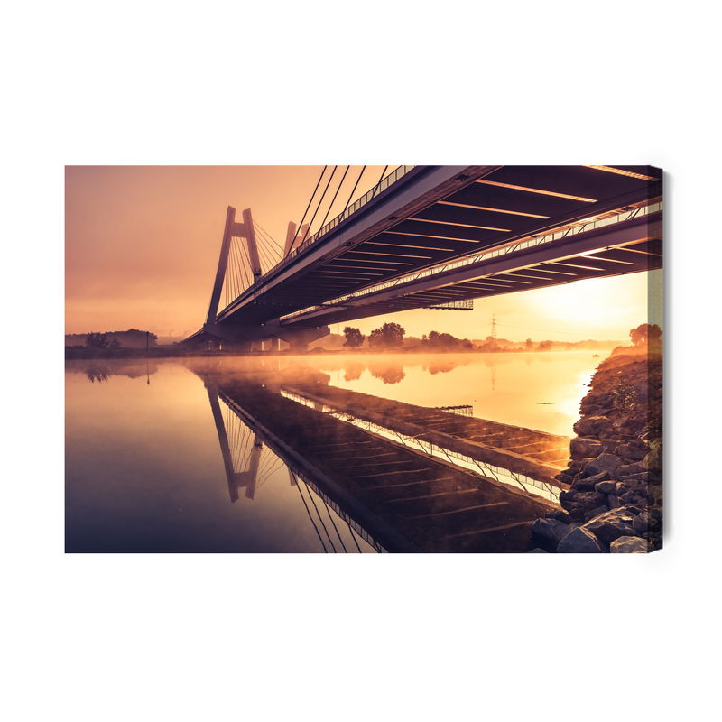 Ljuddämpande tavla - Bridge to them. card. f