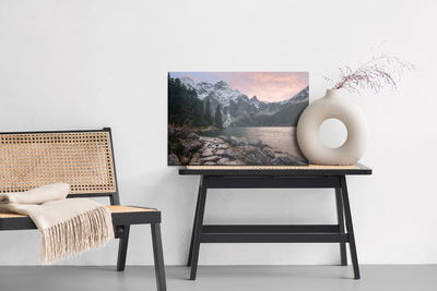 Ljuddämpande tavla - Majestic mountain landscape