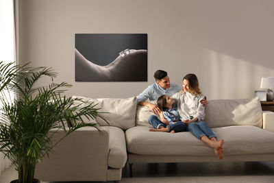 Ljuddämpande tavla - Woman in a sensual pose