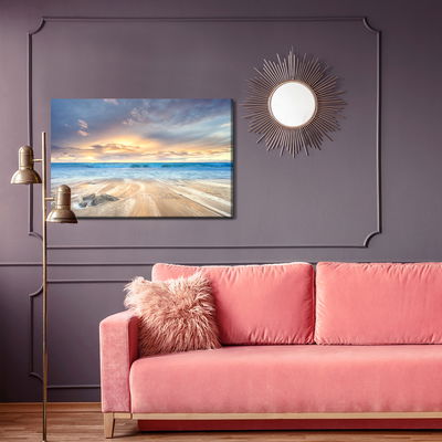 Ljuddämpande tavla - Beach, sea, sand