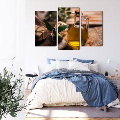 Ljuddämpande tavla - A bottle of olive oil