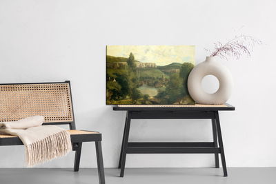 Ljuddämpande tavla - Gustave courbet "ornans