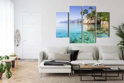 Ljuddämpande tavla - Makarska riviera in Croatia