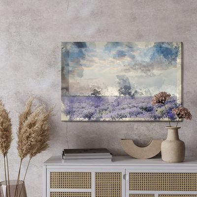 Ljuddämpande tavla - Artistic lavender country