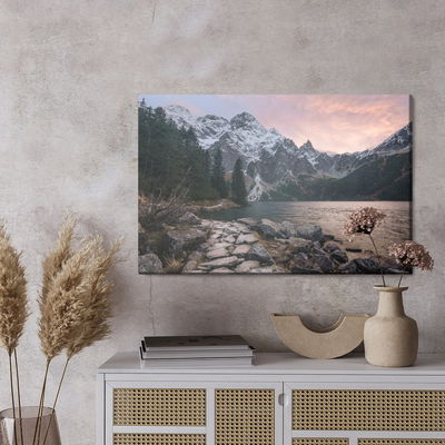 Ljuddämpande tavla - Majestic mountain landscape