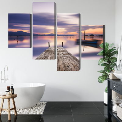 Ljuddämpande tavla - Sunset view