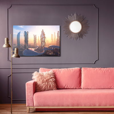 Ljuddämpande tavla - Modernist construction