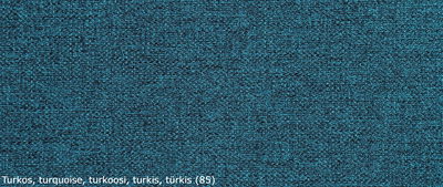 Varuprov - väggtextil - Acoustic Wall Textile turkos färg provbit visar energisk färgton och absorberande yta