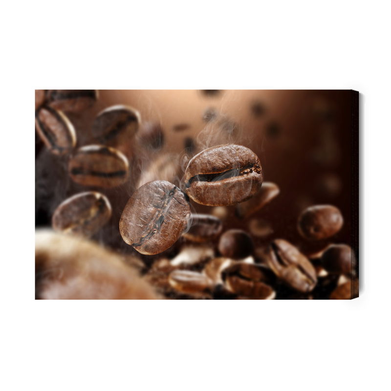 Ljuddämpande tavla - Hot coffee beans