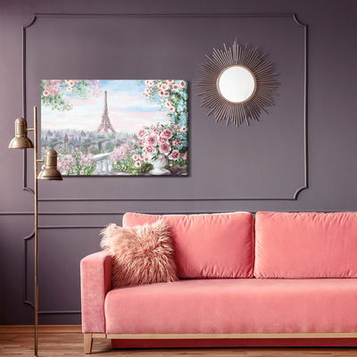 Ljuddämpande tavla - View from the balcony