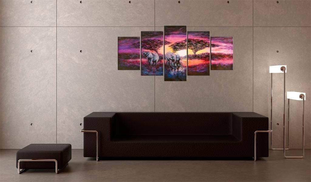 Ljudabsorbera med tavlor