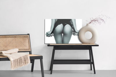 Ljuddämpande tavla - Woman in sensual lingerie