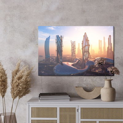 Ljuddämpande tavla - Modernist construction