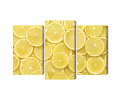 Ljuddämpande tavla - Lemon slices