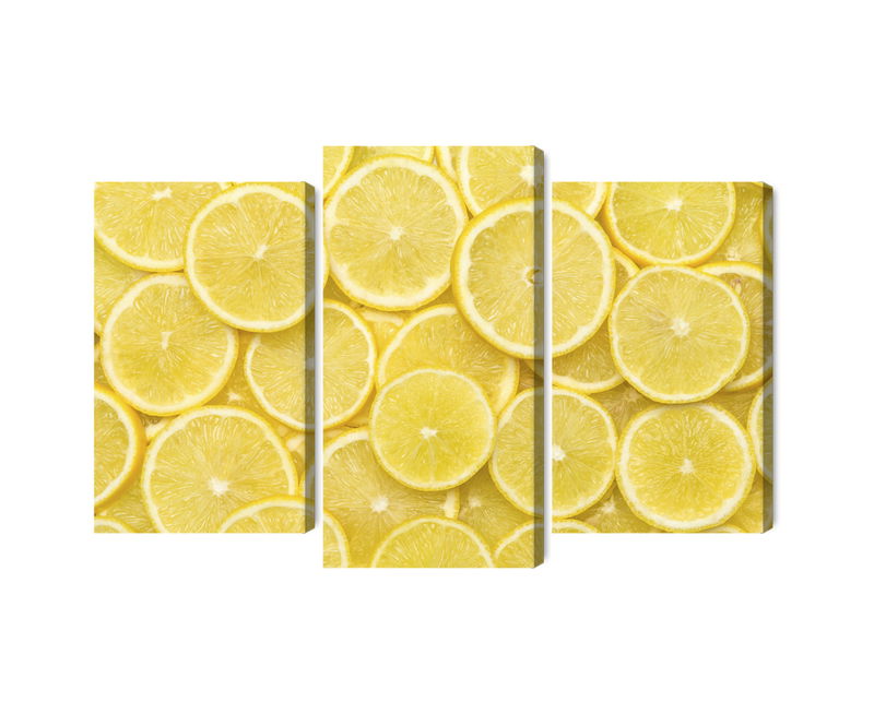 Ljuddämpande tavla - Lemon slices