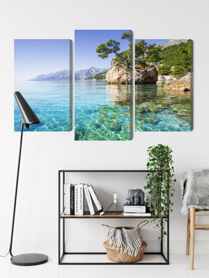 Ljuddämpande tavla - Makarska riviera in Croatia