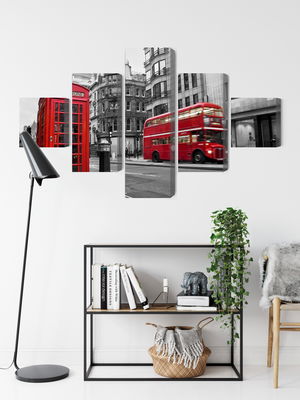 Ljuddämpande tavla - Vintage american car in cuba