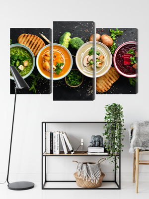 Ljuddämpande tavla - Vegetable cream soups