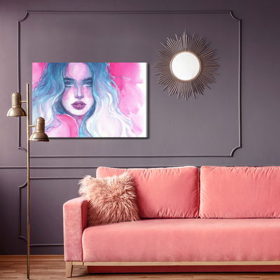 Ljuddämpande tavla - Portrait of a woman