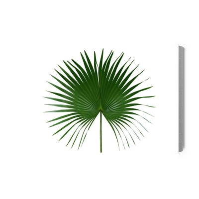 Ljuddämpande tavla - Green leaf