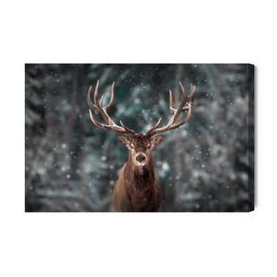 Ljuddämpande tavla - Deer in the middle