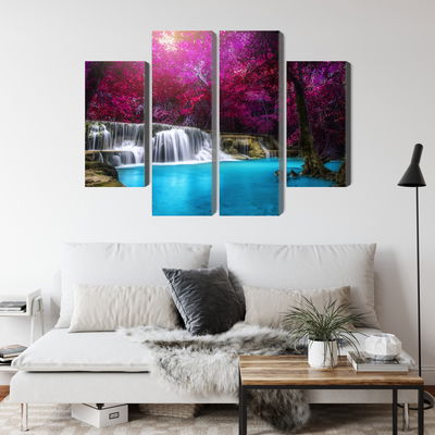 Ljuddämpande tavla - Kanchanaburi waterfall