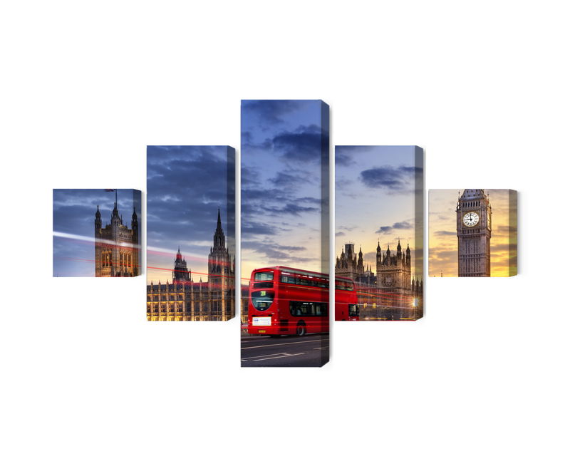 Ljuddämpande tavla - Panorama of westminster