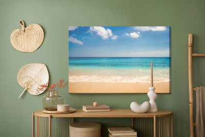 Ljuddämpande tavla - Paradise beach and the sea