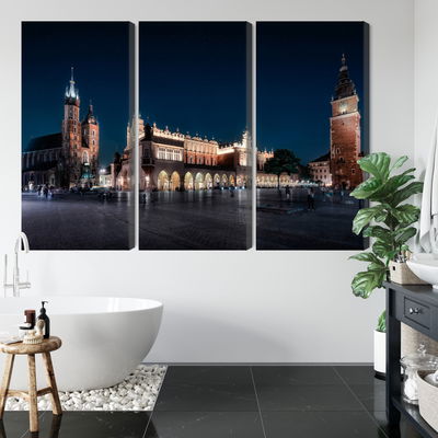 Ljuddämpande tavla - Kraków's cloth hall and st.