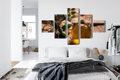 Ljuddämpande tavla - A bottle of olive oil