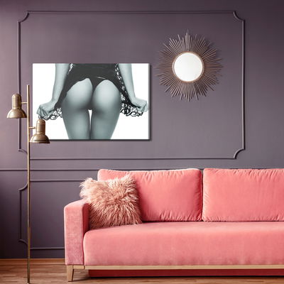 Ljuddämpande tavla - Woman in sensual lingerie