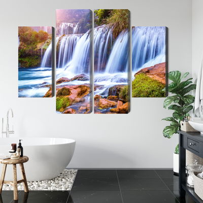 Ljuddämpande tavla - Jiulong waterfall in luoping