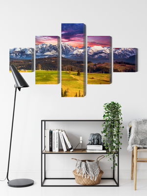 Ljuddämpande tavla - Landscape with the polish