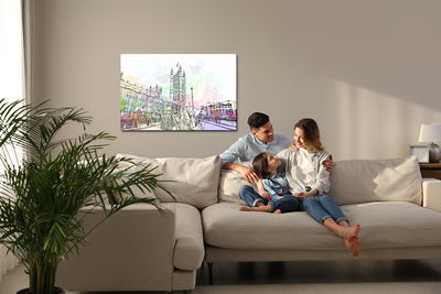 Ljuddämpande tavla - The palace of westminster