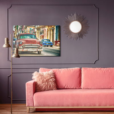 Ljuddämpande tavla - Of old american cars