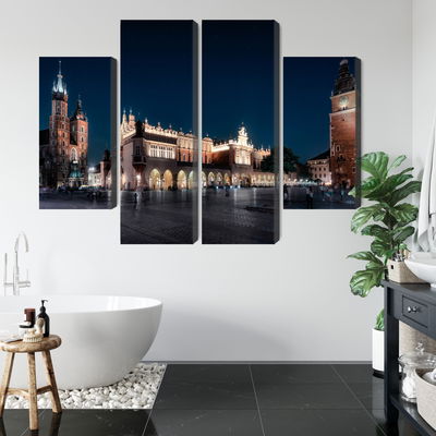 Ljuddämpande tavla - Kraków's cloth hall and st.