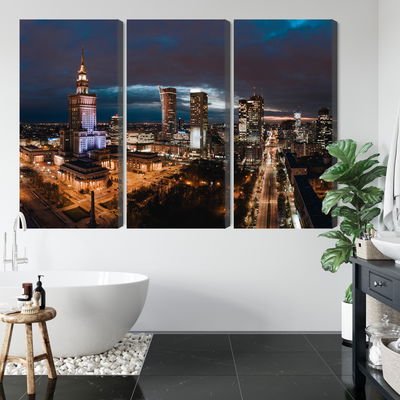 Ljuddämpande tavla - Panorama of the center