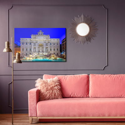 Ljuddämpande tavla - Trevi fountain in Rome