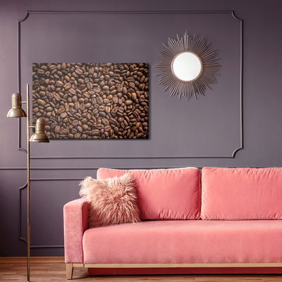 Ljuddämpande tavla - Background of roasted coffee