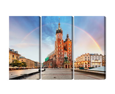 Ljuddämpande tavla - St. mary's basilica in Kraków