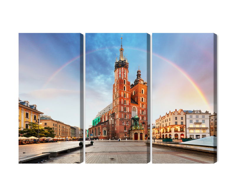 Ljuddämpande tavla - St. mary's basilica in Kraków