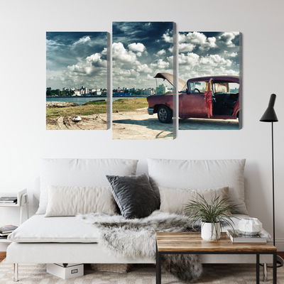 Ljuddämpande tavla - Panoramic view of havana