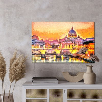 Ljuddämpande tavla - St. peter in the vatican as