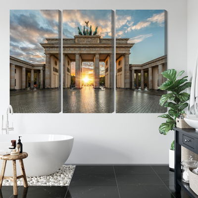 Ljuddämpande tavla - Brandenburg gate in berlin