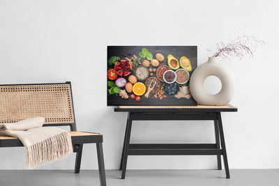 Ljuddämpande tavla - Vegetables, treats and spices