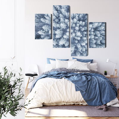 Ljuddämpande tavla - Aerial view of the winter