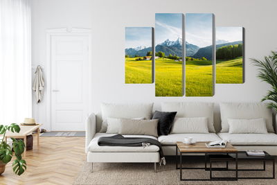 Ljuddämpande tavla - Mountain landscape