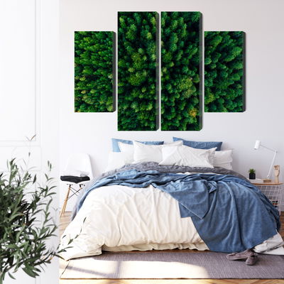 Ljuddämpande tavla - Aerial view of the green