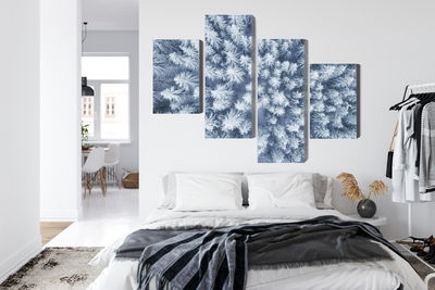 Ljuddämpande tavla - Aerial view of the winter