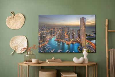 Ljuddämpande tavla - Dubai skyline